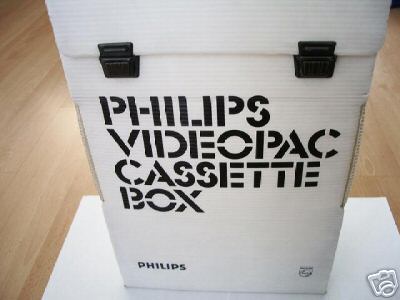 Philips Videopac Cassette Box